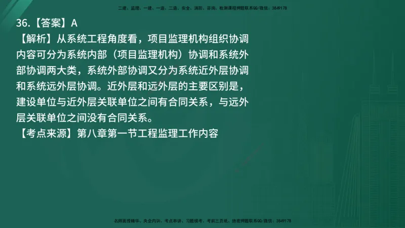 25监理《监理概论》经典甄题详解（在线版）_监理工程师_2025监理工程师_2025年监理工程师SVIP_2025年监理概论法规SVIP_03-习题精析✿实战特训✿模考通关_讲义