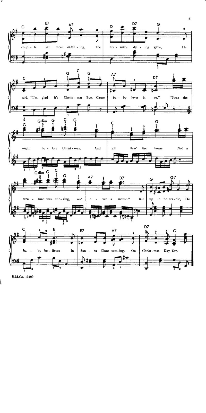 36首圣诞歌曲_一万首著名钢琴曲谱哈农贝多芬合集视频教学电子版高清无水印可打印_06影视钢琴谱合集_影视主题曲钢琴谱