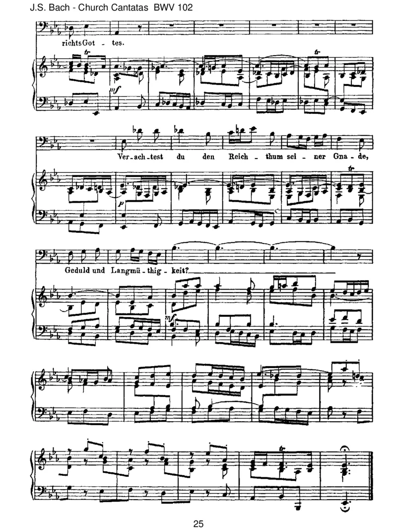 BWV102Herr,deineAugensehennachdemGlauben_一万首著名钢琴曲谱哈农贝多芬合集视频教学电子版高清无水印可打印_1古典钢琴知名音乐家谱_巴赫钢琴谱全集_J.S巴赫作品全集