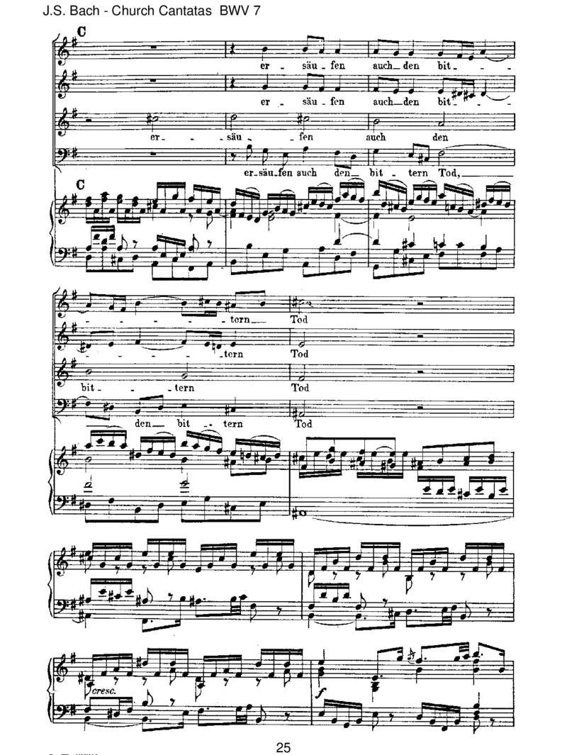 BWV7Christ,unserHerr,zumJordankam_一万首著名钢琴曲谱哈农贝多芬合集视频教学电子版高清无水印可打印_1古典钢琴知名音乐家谱_巴赫钢琴谱全集_J.S巴赫作品全集