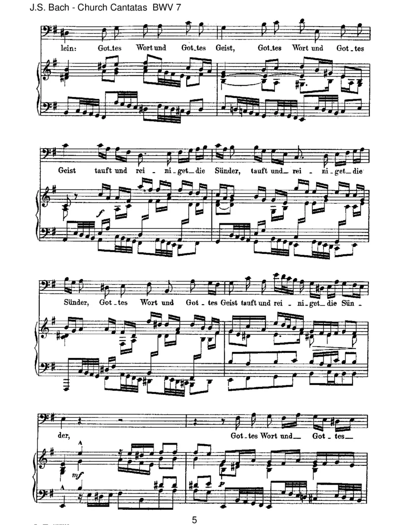 BWV7Christ,unserHerr,zumJordankam_一万首著名钢琴曲谱哈农贝多芬合集视频教学电子版高清无水印可打印_1古典钢琴知名音乐家谱_巴赫钢琴谱全集_J.S巴赫作品全集