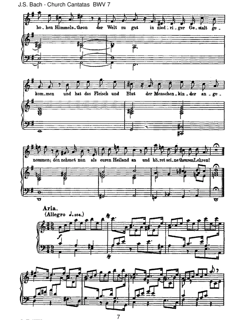 BWV7Christ,unserHerr,zumJordankam_一万首著名钢琴曲谱哈农贝多芬合集视频教学电子版高清无水印可打印_1古典钢琴知名音乐家谱_巴赫钢琴谱全集_J.S巴赫作品全集