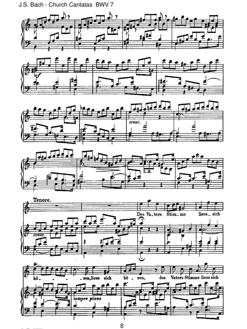 BWV7Christ,unserHerr,zumJordankam_一万首著名钢琴曲谱哈农贝多芬合集视频教学电子版高清无水印可打印_1古典钢琴知名音乐家谱_巴赫钢琴谱全集_J.S巴赫作品全集