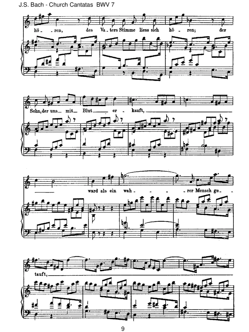 BWV7Christ,unserHerr,zumJordankam_一万首著名钢琴曲谱哈农贝多芬合集视频教学电子版高清无水印可打印_1古典钢琴知名音乐家谱_巴赫钢琴谱全集_J.S巴赫作品全集