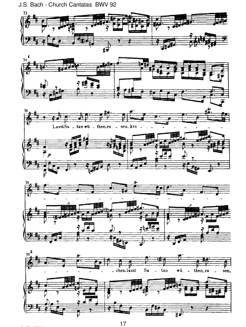 BWV92IchhabinGottesHerzundSinn_一万首著名钢琴曲谱哈农贝多芬合集视频教学电子版高清无水印可打印_1古典钢琴知名音乐家谱_巴赫钢琴谱全集_J.S巴赫作品全集