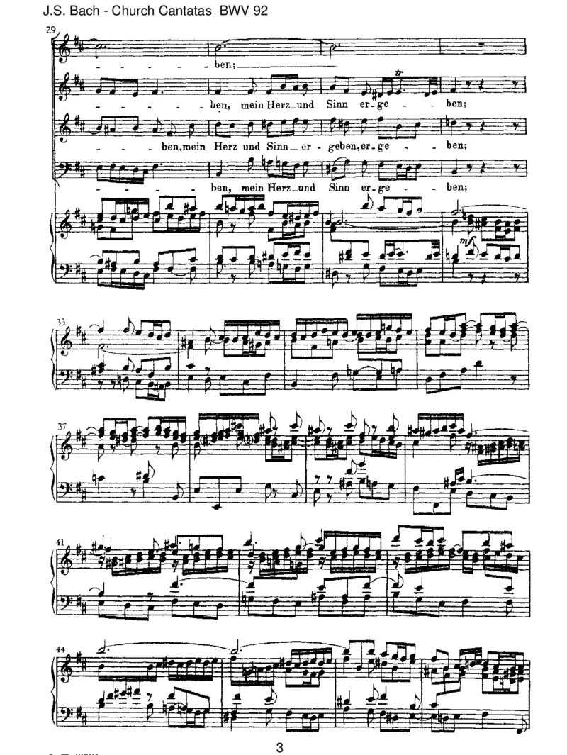 BWV92IchhabinGottesHerzundSinn_一万首著名钢琴曲谱哈农贝多芬合集视频教学电子版高清无水印可打印_1古典钢琴知名音乐家谱_巴赫钢琴谱全集_J.S巴赫作品全集