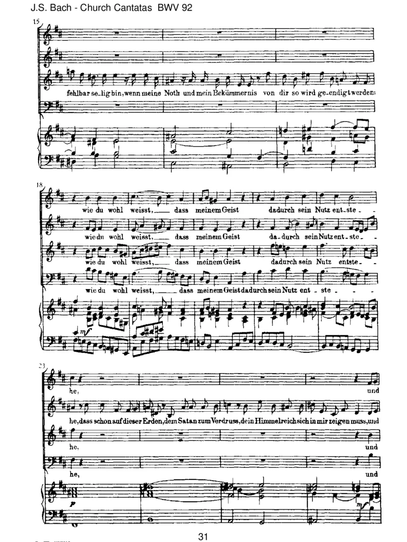 BWV92IchhabinGottesHerzundSinn_一万首著名钢琴曲谱哈农贝多芬合集视频教学电子版高清无水印可打印_1古典钢琴知名音乐家谱_巴赫钢琴谱全集_J.S巴赫作品全集