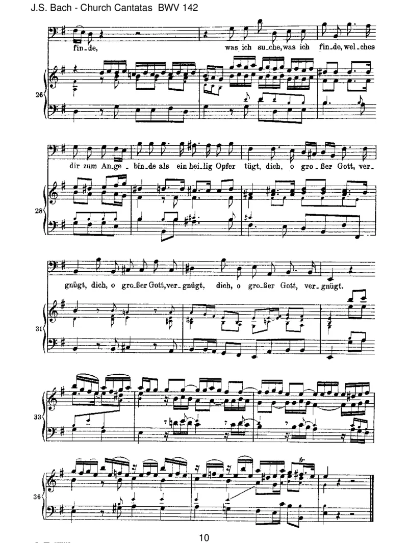 BWV142UnsisteinKindgeboren(Spurious,by_Kuhnau)_一万首著名钢琴曲谱哈农贝多芬合集视频教学电子版高清无水印可打印_1古典钢琴知名音乐家谱_巴赫钢琴谱全集_J.S巴赫作品全集