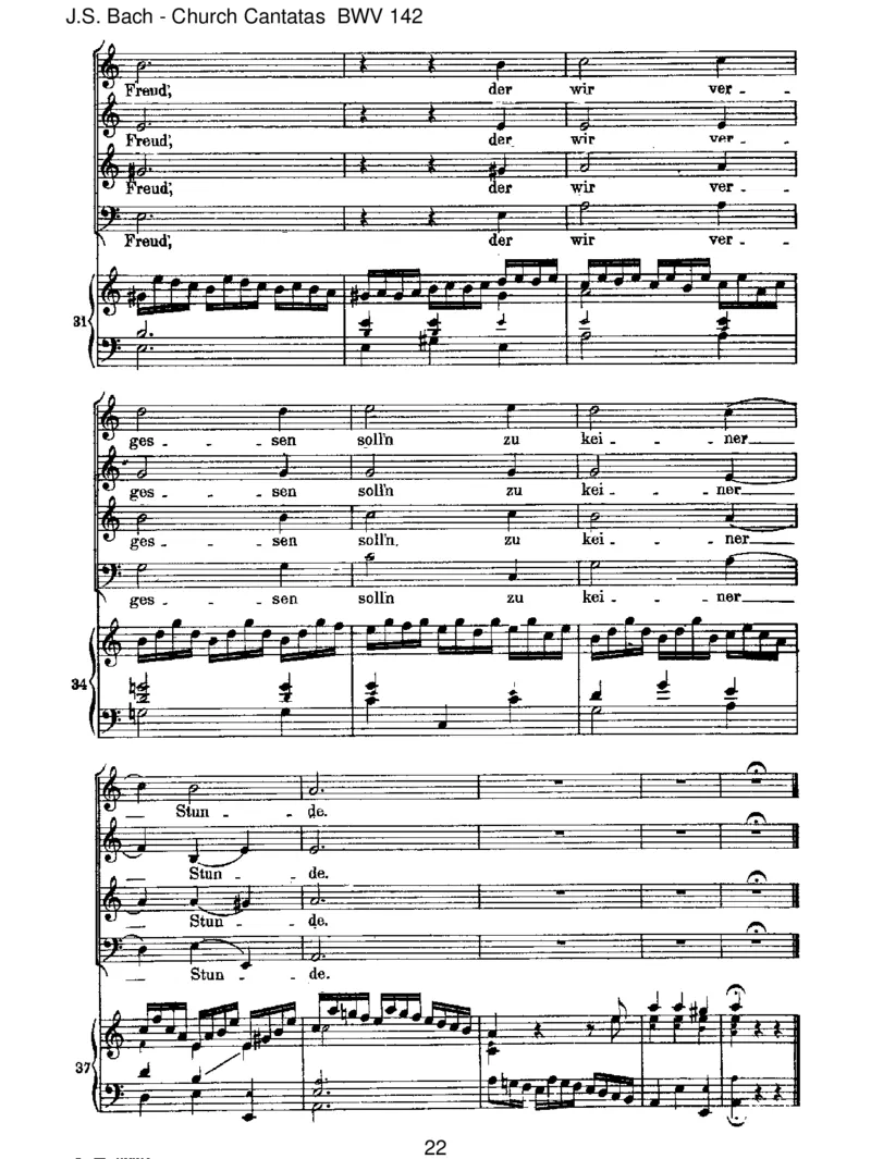 BWV142UnsisteinKindgeboren(Spurious,by_Kuhnau)_一万首著名钢琴曲谱哈农贝多芬合集视频教学电子版高清无水印可打印_1古典钢琴知名音乐家谱_巴赫钢琴谱全集_J.S巴赫作品全集