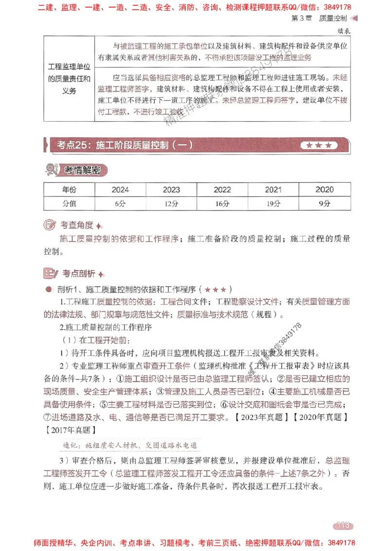 25年监理案例-学天一本通（精讲讲义）推荐_监理工程师_2025监理工程师_2025年监理工程师SVIP_2025年监理土建案例SVIP_01-精华文档✿电子教材✿历年真题