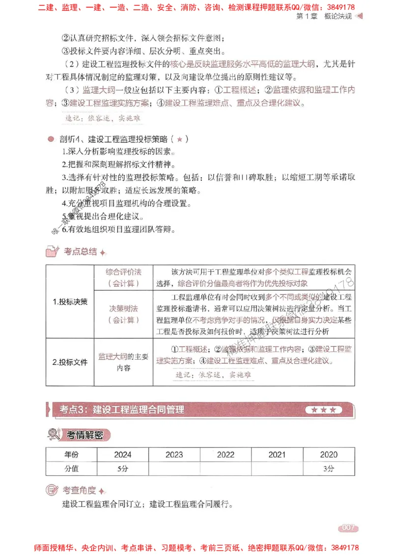 25年监理案例-学天一本通（精讲讲义）推荐_监理工程师_2025监理工程师_2025年监理工程师SVIP_2025年监理土建案例SVIP_01-精华文档✿电子教材✿历年真题