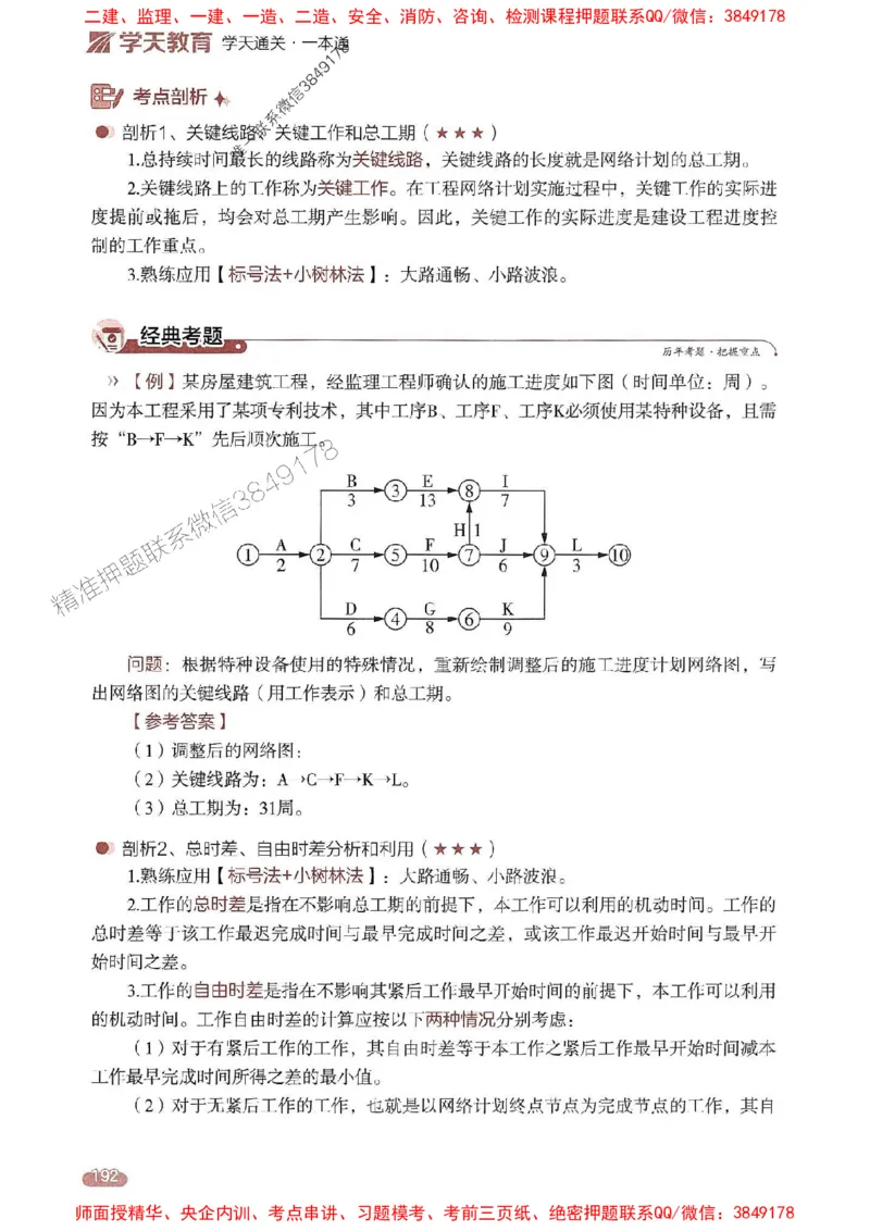 25年监理案例-学天一本通（精讲讲义）推荐_监理工程师_2025监理工程师_2025年监理工程师SVIP_2025年监理土建案例SVIP_01-精华文档✿电子教材✿历年真题