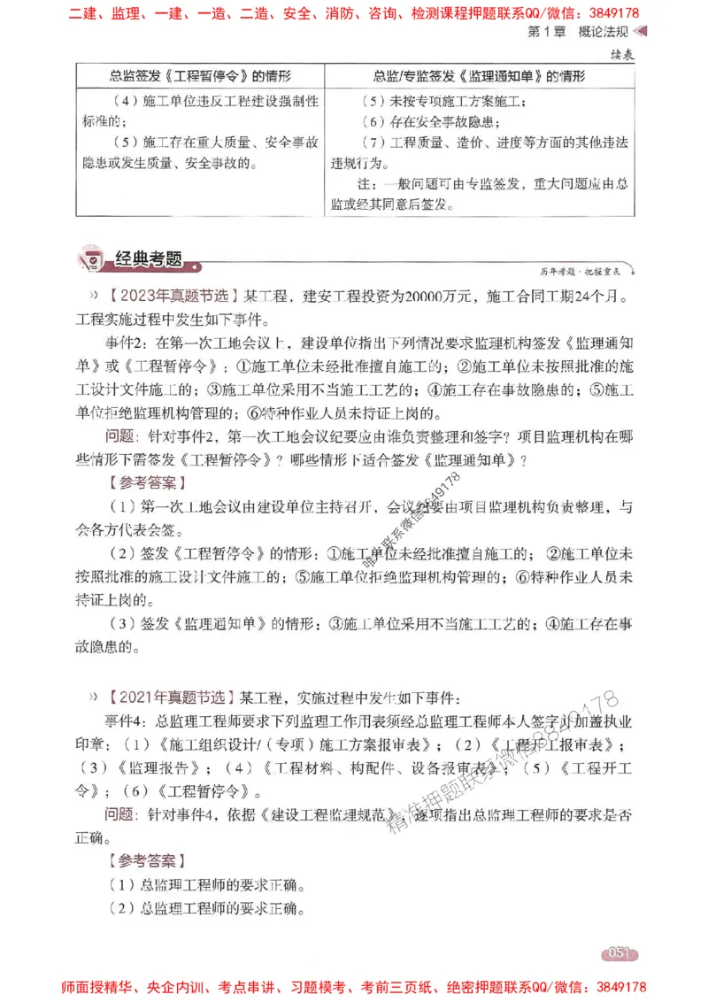 25年监理案例-学天一本通（精讲讲义）推荐_监理工程师_2025监理工程师_2025年监理工程师SVIP_2025年监理土建案例SVIP_01-精华文档✿电子教材✿历年真题
