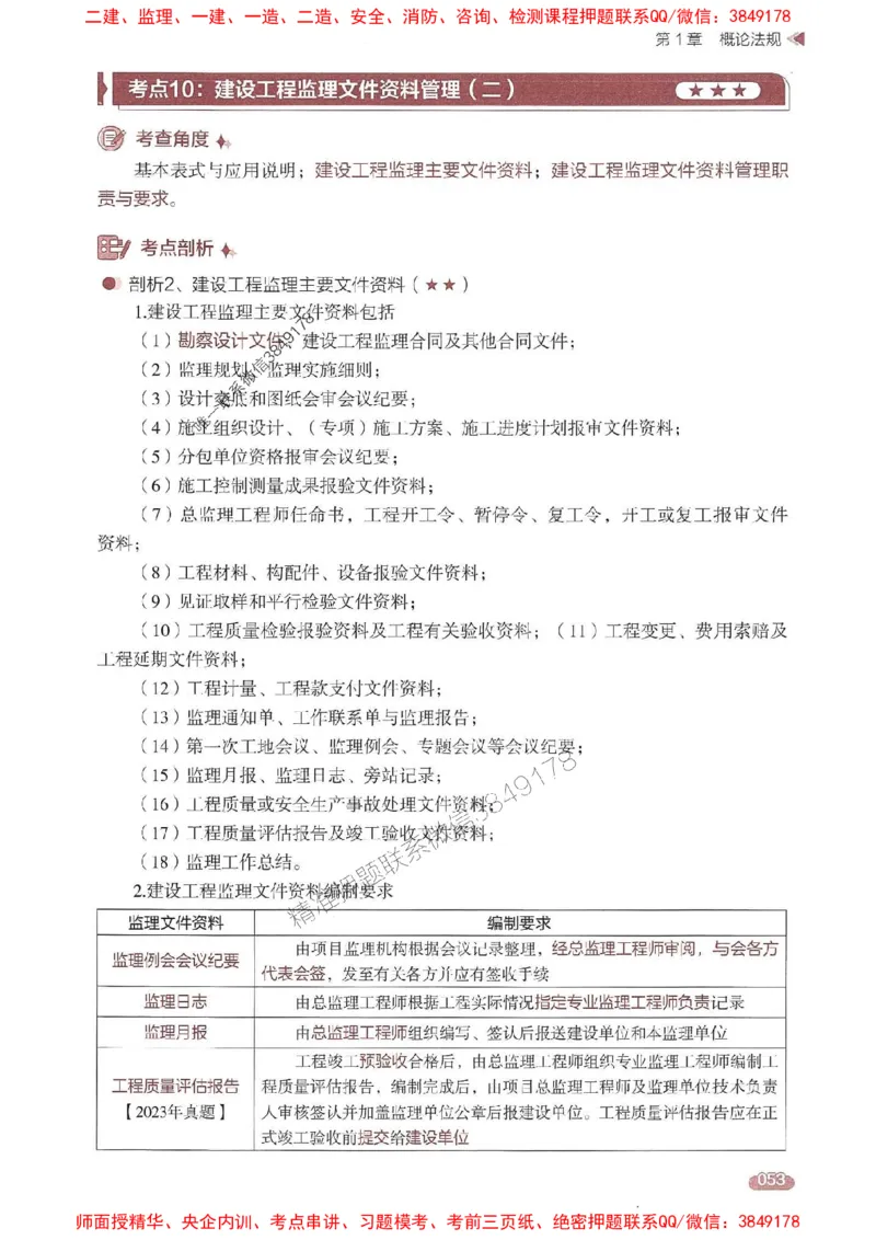25年监理案例-学天一本通（精讲讲义）推荐_监理工程师_2025监理工程师_2025年监理工程师SVIP_2025年监理土建案例SVIP_01-精华文档✿电子教材✿历年真题
