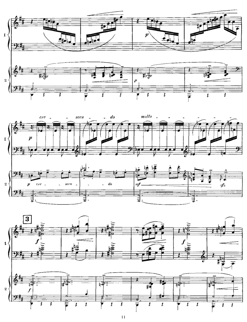 DanseSacreeetDanseProfane(2Piano)_一万首著名钢琴曲谱哈农贝多芬合集视频教学电子版高清无水印可打印_1古典钢琴知名音乐家谱_德彪西钢琴谱全集