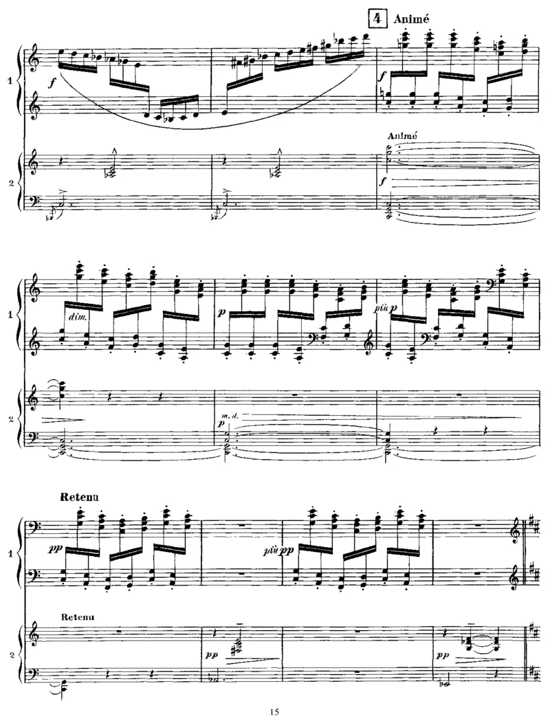 DanseSacreeetDanseProfane(2Piano)_一万首著名钢琴曲谱哈农贝多芬合集视频教学电子版高清无水印可打印_1古典钢琴知名音乐家谱_德彪西钢琴谱全集