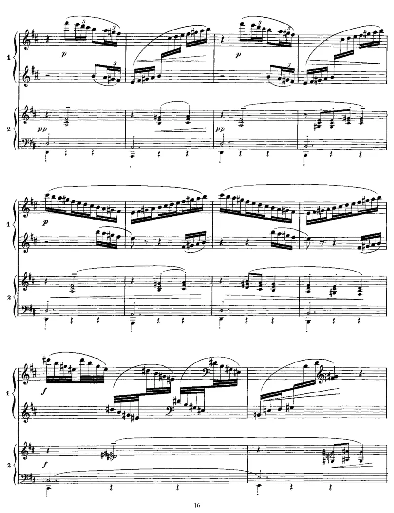 DanseSacreeetDanseProfane(2Piano)_一万首著名钢琴曲谱哈农贝多芬合集视频教学电子版高清无水印可打印_1古典钢琴知名音乐家谱_德彪西钢琴谱全集