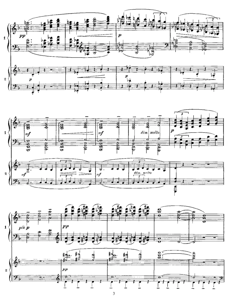 DanseSacreeetDanseProfane(2Piano)_一万首著名钢琴曲谱哈农贝多芬合集视频教学电子版高清无水印可打印_1古典钢琴知名音乐家谱_德彪西钢琴谱全集