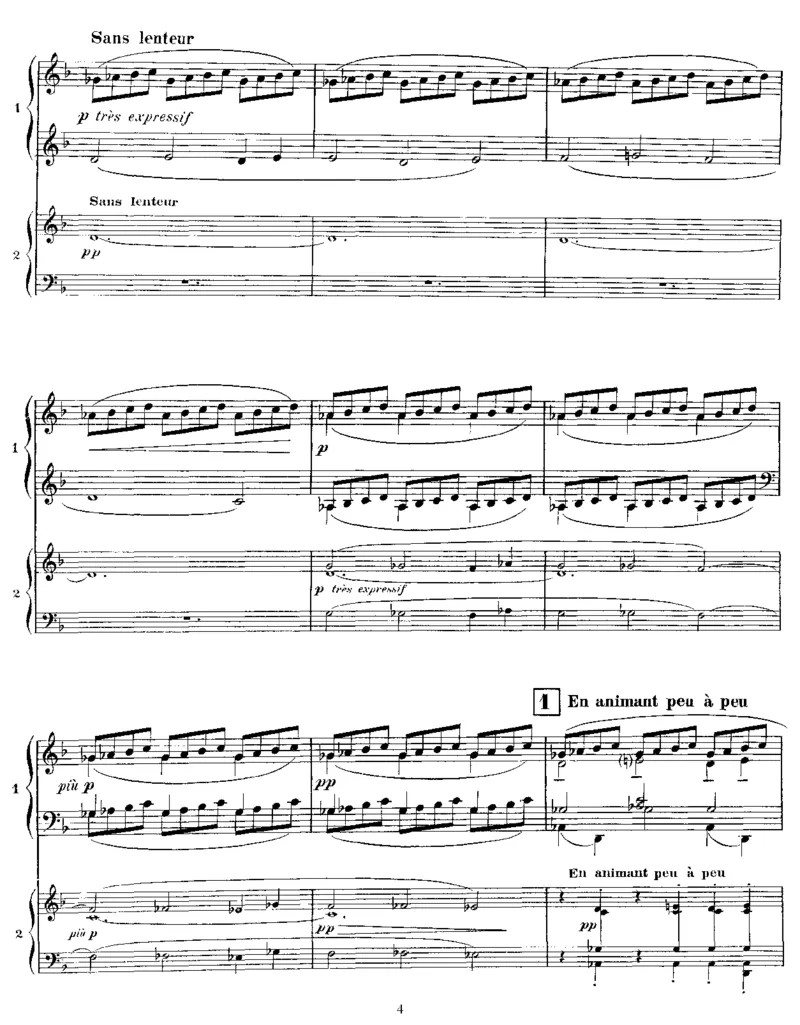 DanseSacreeetDanseProfane(2Piano)_一万首著名钢琴曲谱哈农贝多芬合集视频教学电子版高清无水印可打印_1古典钢琴知名音乐家谱_德彪西钢琴谱全集