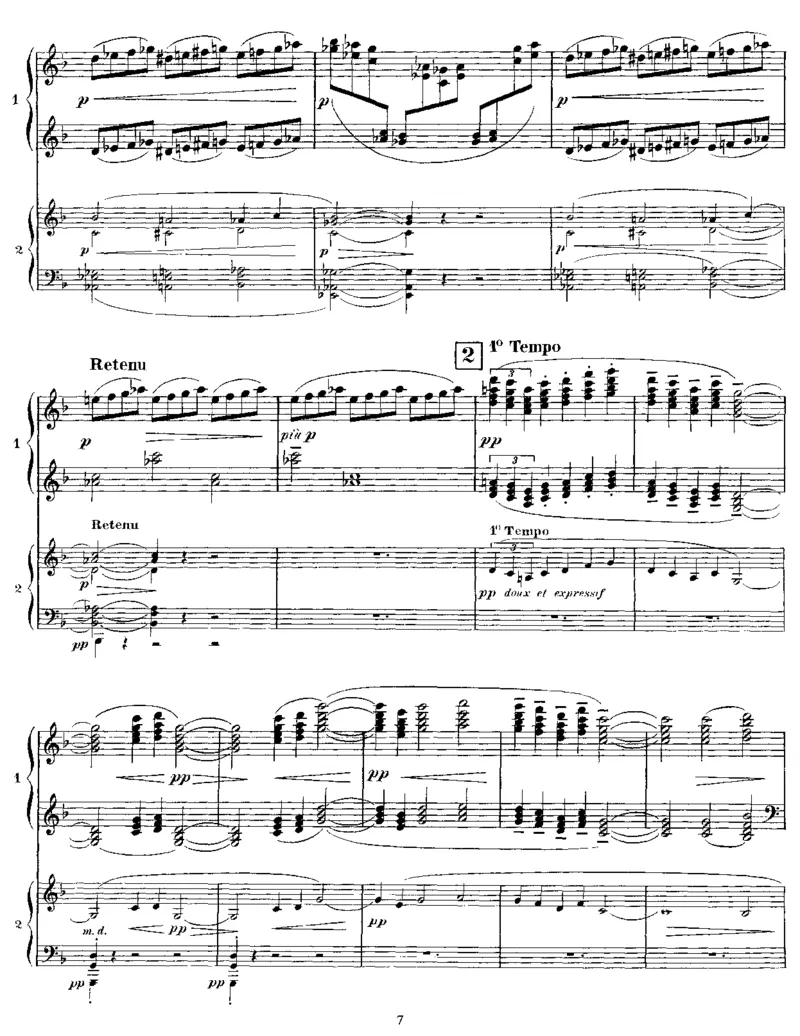 DanseSacreeetDanseProfane(2Piano)_一万首著名钢琴曲谱哈农贝多芬合集视频教学电子版高清无水印可打印_1古典钢琴知名音乐家谱_德彪西钢琴谱全集