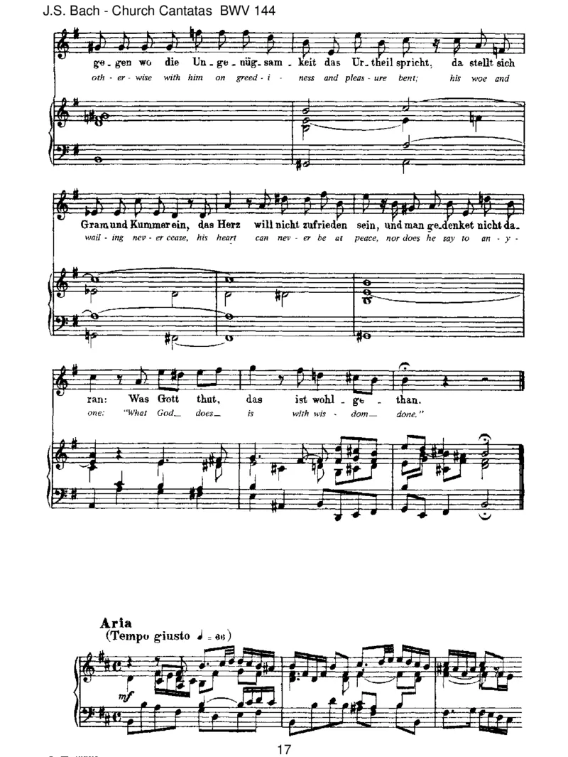 BWV144Nimmwasdeinist,undgehehin_一万首著名钢琴曲谱哈农贝多芬合集视频教学电子版高清无水印可打印_1古典钢琴知名音乐家谱_巴赫钢琴谱全集_J.S巴赫作品全集