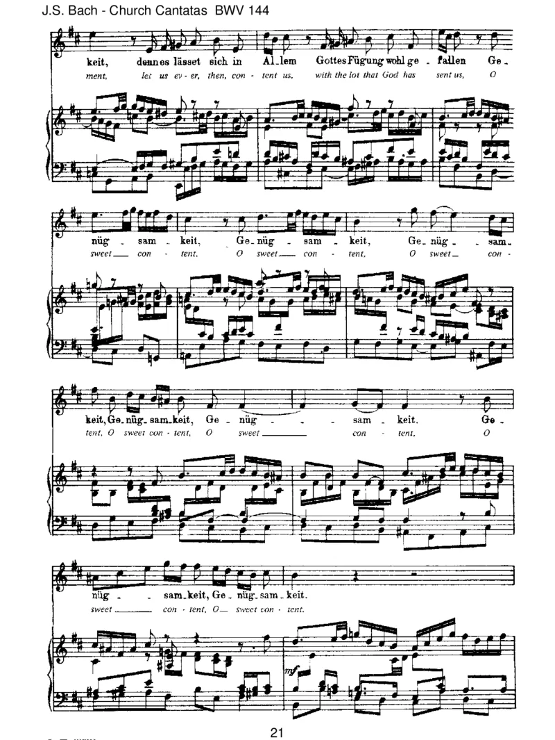 BWV144Nimmwasdeinist,undgehehin_一万首著名钢琴曲谱哈农贝多芬合集视频教学电子版高清无水印可打印_1古典钢琴知名音乐家谱_巴赫钢琴谱全集_J.S巴赫作品全集