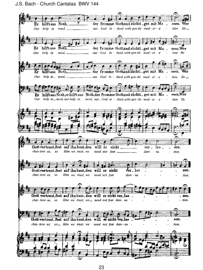 BWV144Nimmwasdeinist,undgehehin_一万首著名钢琴曲谱哈农贝多芬合集视频教学电子版高清无水印可打印_1古典钢琴知名音乐家谱_巴赫钢琴谱全集_J.S巴赫作品全集