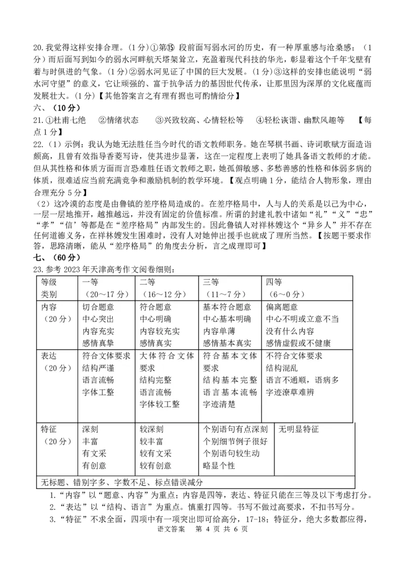 天津市十二区县重点校2024届高三下学期第一次模拟考试语文PDF版含答案(1)(1)_2024年4月_024月合集_2024届天津市十二区县重点校高三下学期第一次模拟考试