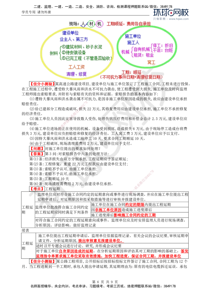 33.基本知识点十五至十六工程合同及其他事项的管理_监理工程师_2025监理工程师_2025年监理工程师SVIP_2025年监理交通案例SVIP_02-基础精讲✿高端面授✿深度强化