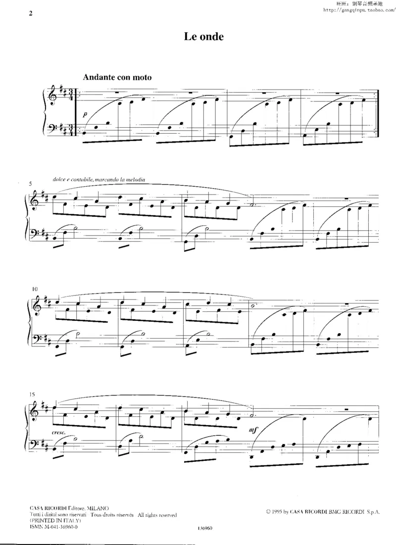 31、意大利钢琴家LudovicoEinaudi《海浪》（64页，共12首）_一万首著名钢琴曲谱哈农贝多芬合集视频教学电子版高清无水印可打印_3流行音乐谱_流行钢琴谱合集形式_高清PDF无水印