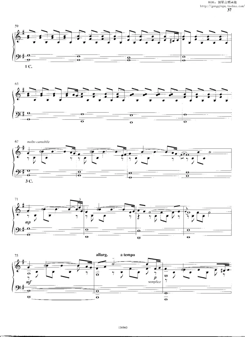 31、意大利钢琴家LudovicoEinaudi《海浪》（64页，共12首）_一万首著名钢琴曲谱哈农贝多芬合集视频教学电子版高清无水印可打印_3流行音乐谱_流行钢琴谱合集形式_高清PDF无水印