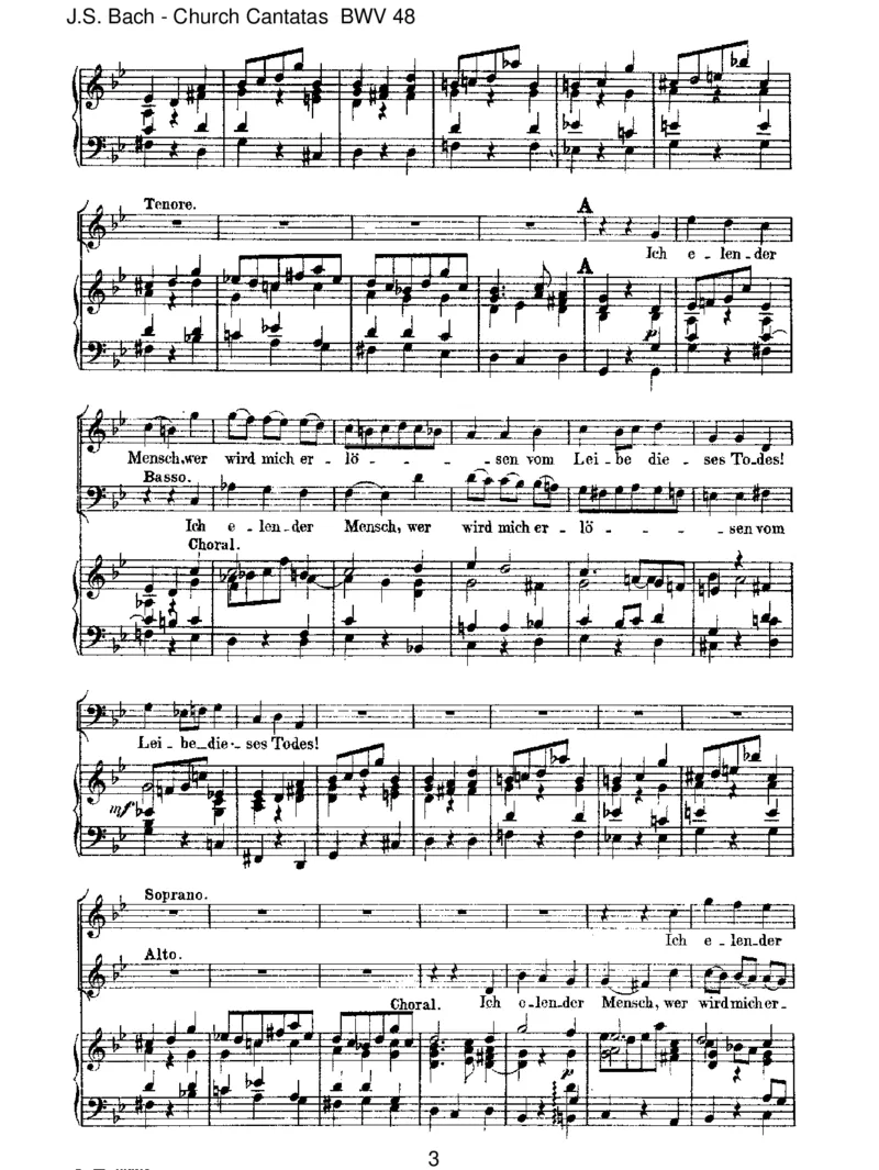 BWV48Ichelendermensch,werwirdmicherl_sen_一万首著名钢琴曲谱哈农贝多芬合集视频教学电子版高清无水印可打印_1古典钢琴知名音乐家谱_巴赫钢琴谱全集_J.S巴赫作品全集