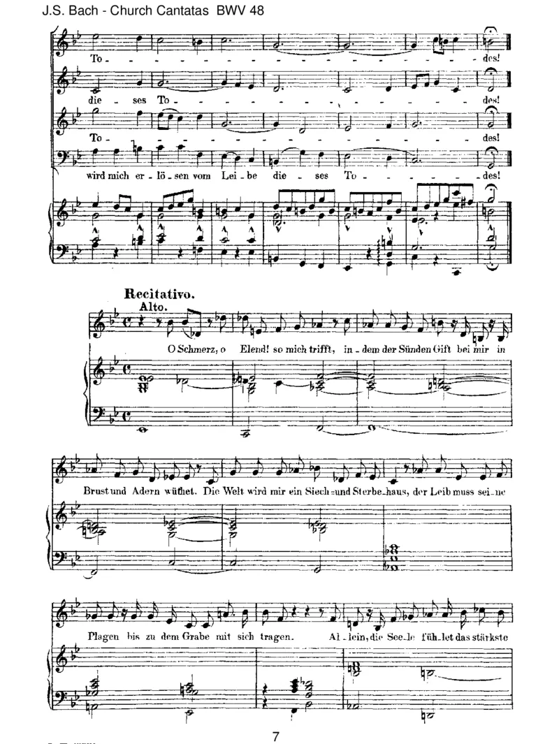 BWV48Ichelendermensch,werwirdmicherl_sen_一万首著名钢琴曲谱哈农贝多芬合集视频教学电子版高清无水印可打印_1古典钢琴知名音乐家谱_巴赫钢琴谱全集_J.S巴赫作品全集