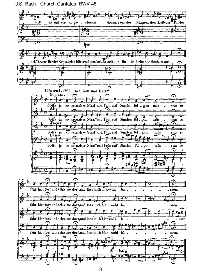 BWV48Ichelendermensch,werwirdmicherl_sen_一万首著名钢琴曲谱哈农贝多芬合集视频教学电子版高清无水印可打印_1古典钢琴知名音乐家谱_巴赫钢琴谱全集_J.S巴赫作品全集