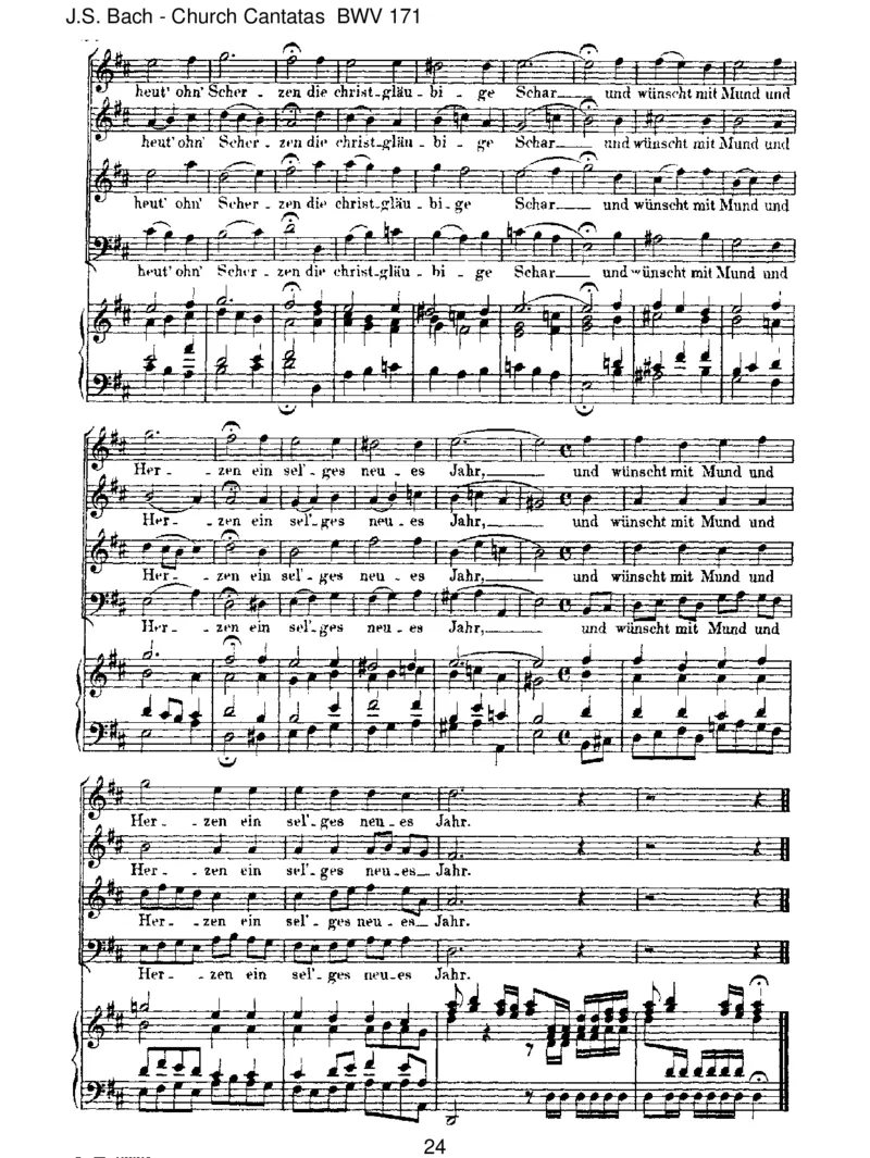 BWV171Gott,wiedeinName,soistauchdeinRuhm_一万首著名钢琴曲谱哈农贝多芬合集视频教学电子版高清无水印可打印_1古典钢琴知名音乐家谱_巴赫钢琴谱全集_J.S巴赫作品全集
