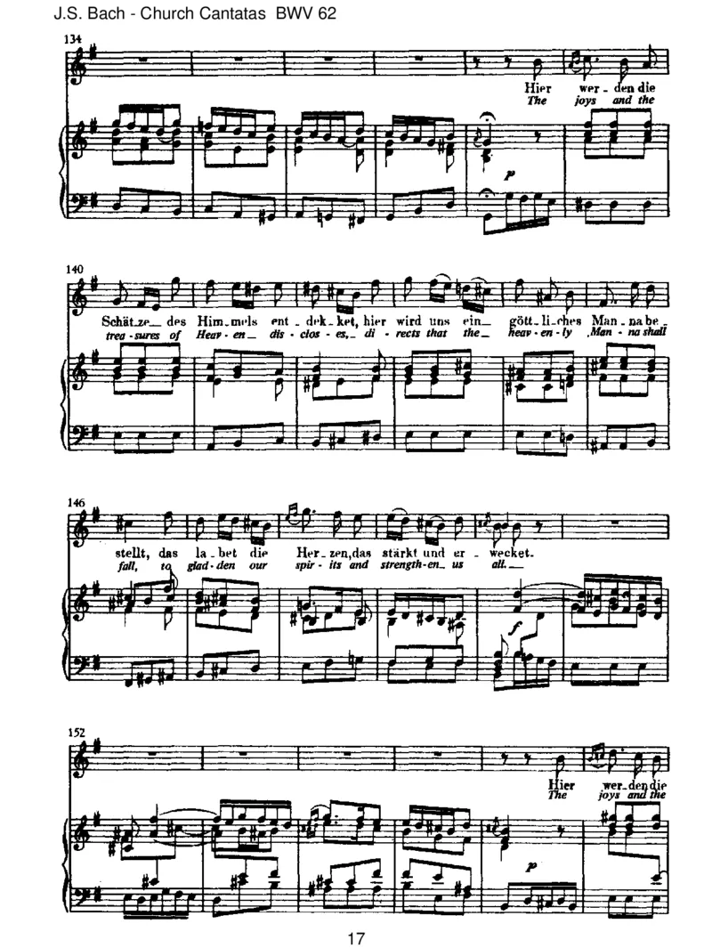 BWV62Nunkomm,derHeidenHeiland_一万首著名钢琴曲谱哈农贝多芬合集视频教学电子版高清无水印可打印_1古典钢琴知名音乐家谱_巴赫钢琴谱全集_J.S巴赫作品全集_JohannSebastianBach(1685-1750)巴赫