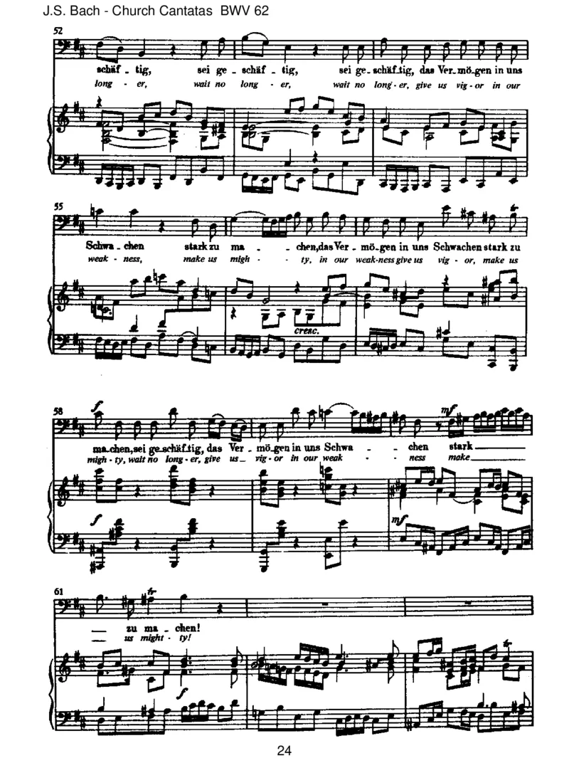 BWV62Nunkomm,derHeidenHeiland_一万首著名钢琴曲谱哈农贝多芬合集视频教学电子版高清无水印可打印_1古典钢琴知名音乐家谱_巴赫钢琴谱全集_J.S巴赫作品全集_JohannSebastianBach(1685-1750)巴赫