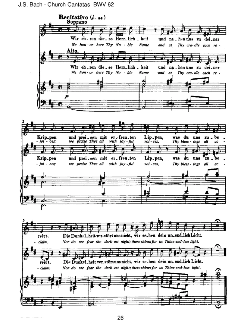 BWV62Nunkomm,derHeidenHeiland_一万首著名钢琴曲谱哈农贝多芬合集视频教学电子版高清无水印可打印_1古典钢琴知名音乐家谱_巴赫钢琴谱全集_J.S巴赫作品全集_JohannSebastianBach(1685-1750)巴赫