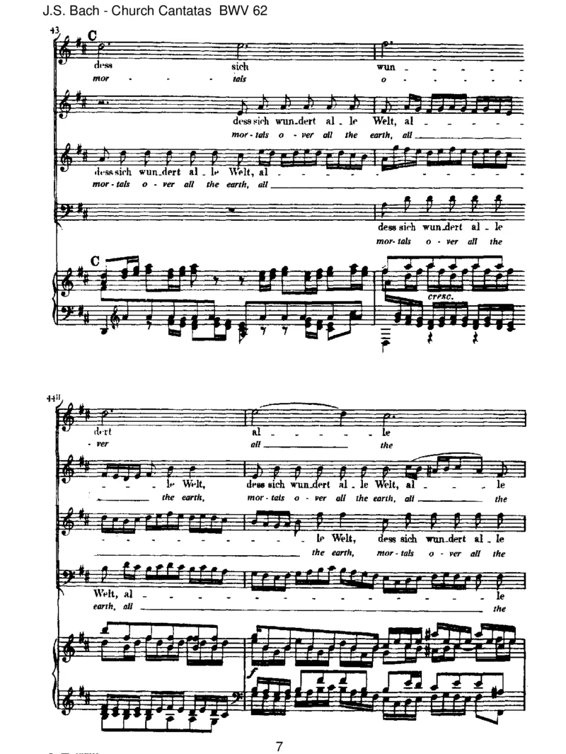 BWV62Nunkomm,derHeidenHeiland_一万首著名钢琴曲谱哈农贝多芬合集视频教学电子版高清无水印可打印_1古典钢琴知名音乐家谱_巴赫钢琴谱全集_J.S巴赫作品全集_JohannSebastianBach(1685-1750)巴赫