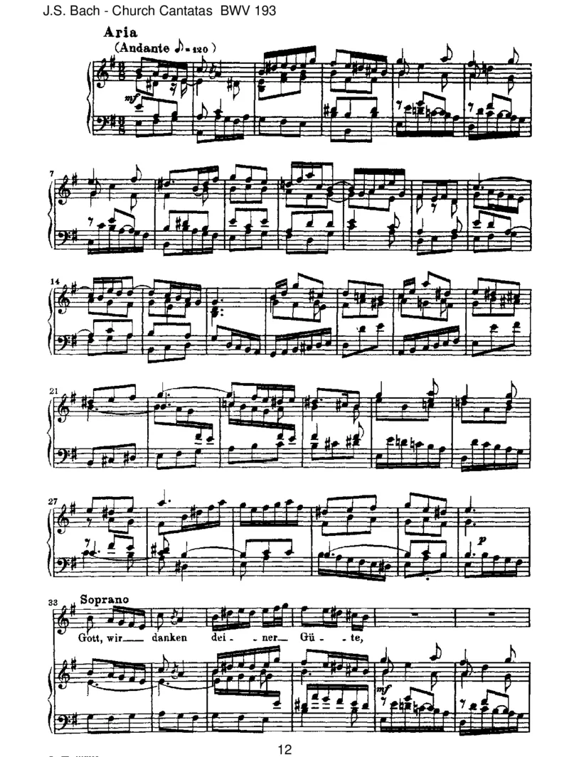 BWV193IhrTorezuZion(incomplete)_一万首著名钢琴曲谱哈农贝多芬合集视频教学电子版高清无水印可打印_1古典钢琴知名音乐家谱_巴赫钢琴谱全集_J.S巴赫作品全集_JohannSebastianBach(1685-1750)巴赫