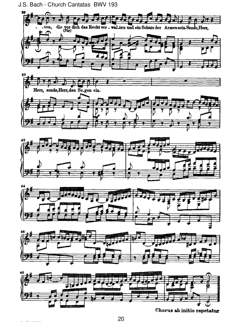 BWV193IhrTorezuZion(incomplete)_一万首著名钢琴曲谱哈农贝多芬合集视频教学电子版高清无水印可打印_1古典钢琴知名音乐家谱_巴赫钢琴谱全集_J.S巴赫作品全集_JohannSebastianBach(1685-1750)巴赫