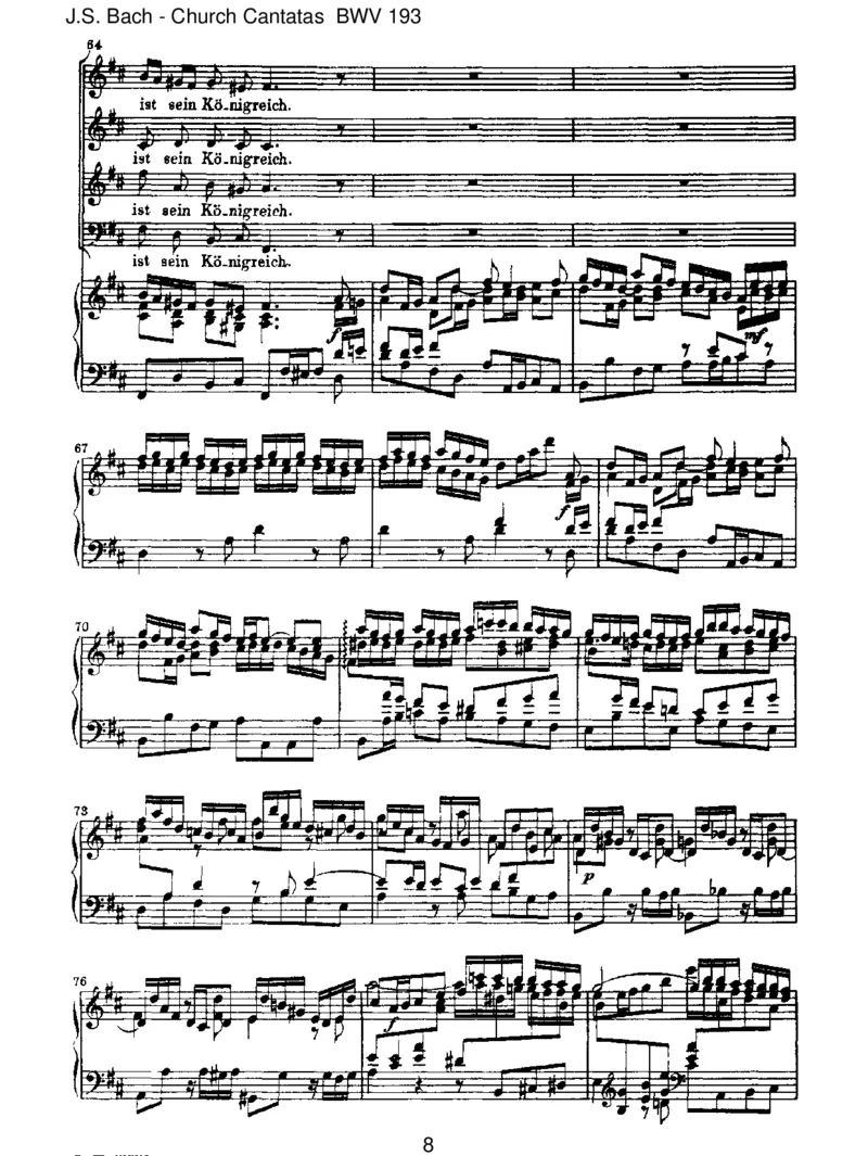 BWV193IhrTorezuZion(incomplete)_一万首著名钢琴曲谱哈农贝多芬合集视频教学电子版高清无水印可打印_1古典钢琴知名音乐家谱_巴赫钢琴谱全集_J.S巴赫作品全集_JohannSebastianBach(1685-1750)巴赫