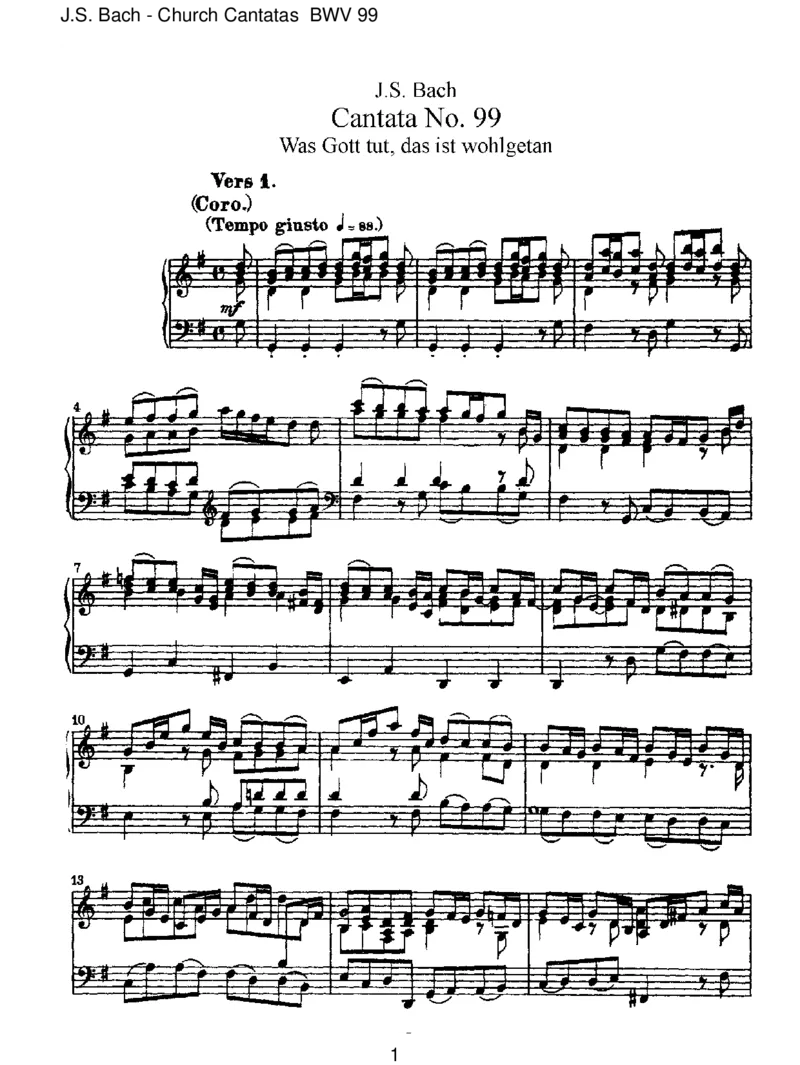 BWV99WasGotttut,dasistwohlgetan_一万首著名钢琴曲谱哈农贝多芬合集视频教学电子版高清无水印可打印_1古典钢琴知名音乐家谱_巴赫钢琴谱全集_J.S巴赫作品全集