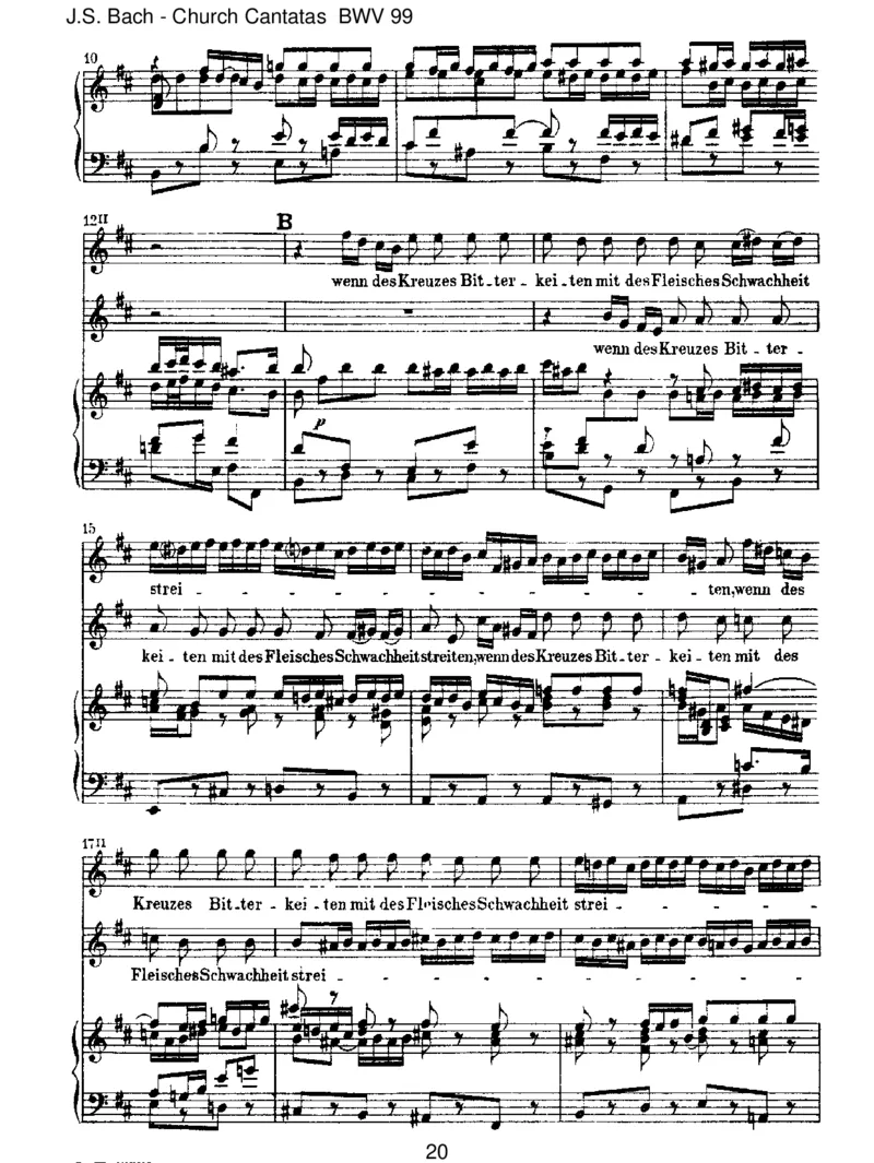 BWV99WasGotttut,dasistwohlgetan_一万首著名钢琴曲谱哈农贝多芬合集视频教学电子版高清无水印可打印_1古典钢琴知名音乐家谱_巴赫钢琴谱全集_J.S巴赫作品全集