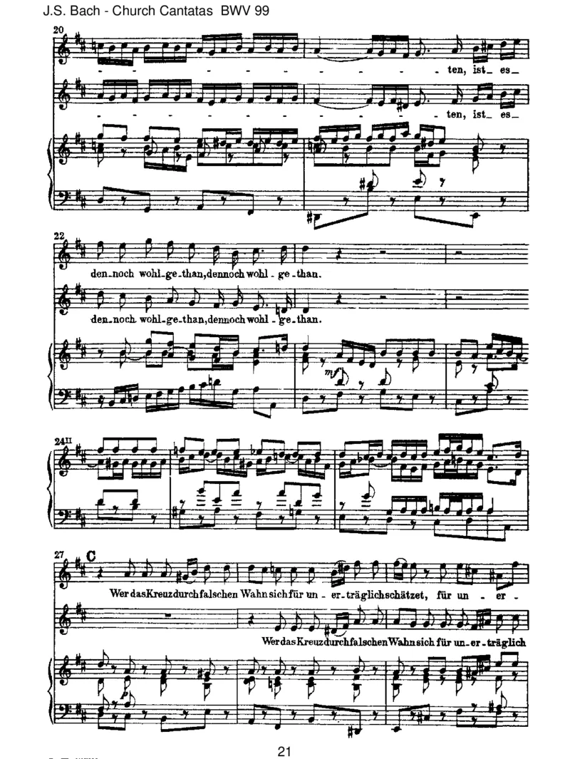 BWV99WasGotttut,dasistwohlgetan_一万首著名钢琴曲谱哈农贝多芬合集视频教学电子版高清无水印可打印_1古典钢琴知名音乐家谱_巴赫钢琴谱全集_J.S巴赫作品全集