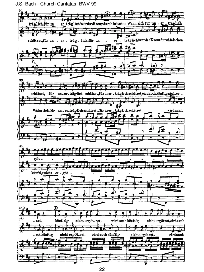 BWV99WasGotttut,dasistwohlgetan_一万首著名钢琴曲谱哈农贝多芬合集视频教学电子版高清无水印可打印_1古典钢琴知名音乐家谱_巴赫钢琴谱全集_J.S巴赫作品全集