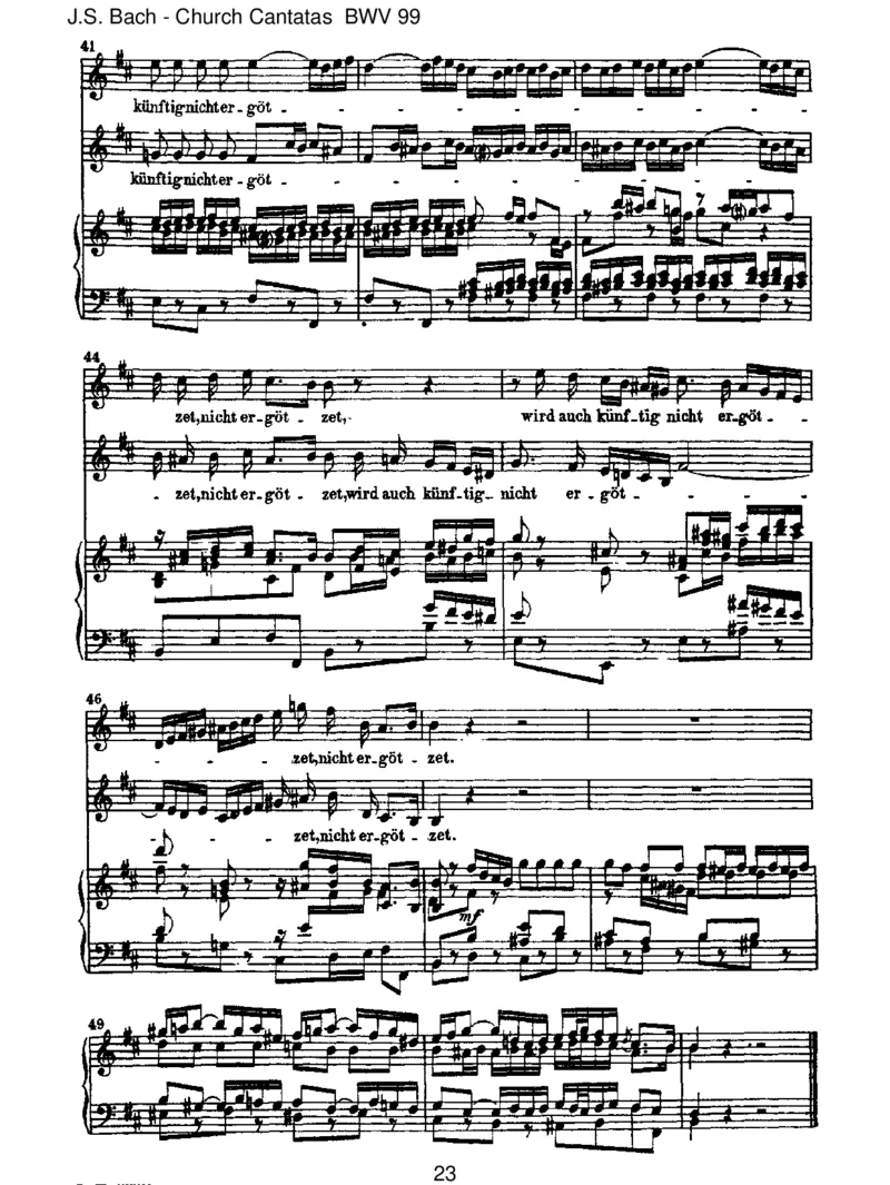 BWV99WasGotttut,dasistwohlgetan_一万首著名钢琴曲谱哈农贝多芬合集视频教学电子版高清无水印可打印_1古典钢琴知名音乐家谱_巴赫钢琴谱全集_J.S巴赫作品全集