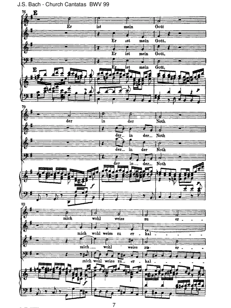 BWV99WasGotttut,dasistwohlgetan_一万首著名钢琴曲谱哈农贝多芬合集视频教学电子版高清无水印可打印_1古典钢琴知名音乐家谱_巴赫钢琴谱全集_J.S巴赫作品全集