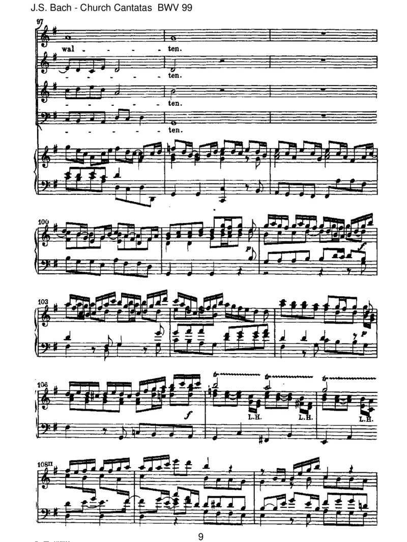 BWV99WasGotttut,dasistwohlgetan_一万首著名钢琴曲谱哈农贝多芬合集视频教学电子版高清无水印可打印_1古典钢琴知名音乐家谱_巴赫钢琴谱全集_J.S巴赫作品全集