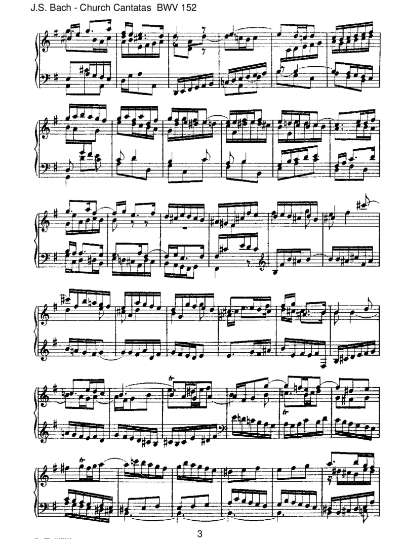 BWV152TrittaufdieGlaubensbahn_一万首著名钢琴曲谱哈农贝多芬合集视频教学电子版高清无水印可打印_1古典钢琴知名音乐家谱_巴赫钢琴谱全集_J.S巴赫作品全集_JohannSebastianBach(1685-1750)巴赫
